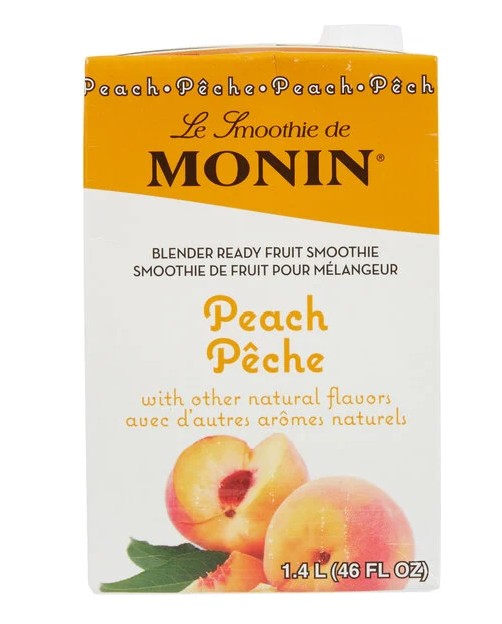 Monin Fruit Smoothies - Peach 46oz