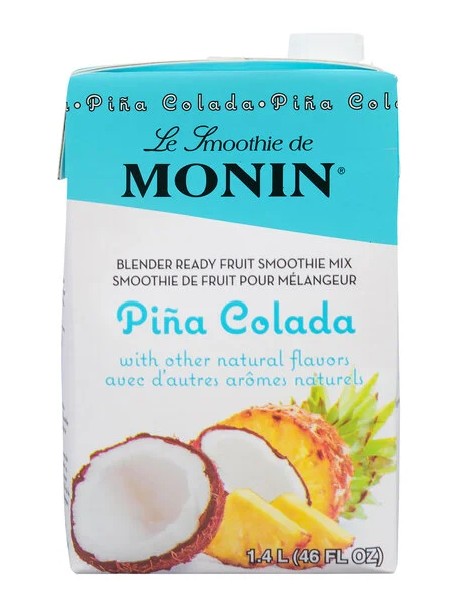 Monin Fruit Smoothies - Pina Colada 46oz